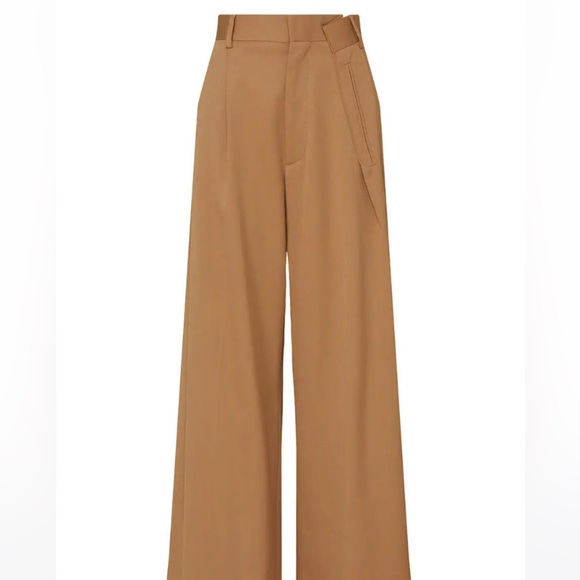 Maison Martin Margiela Camel Wide-Leg Pants